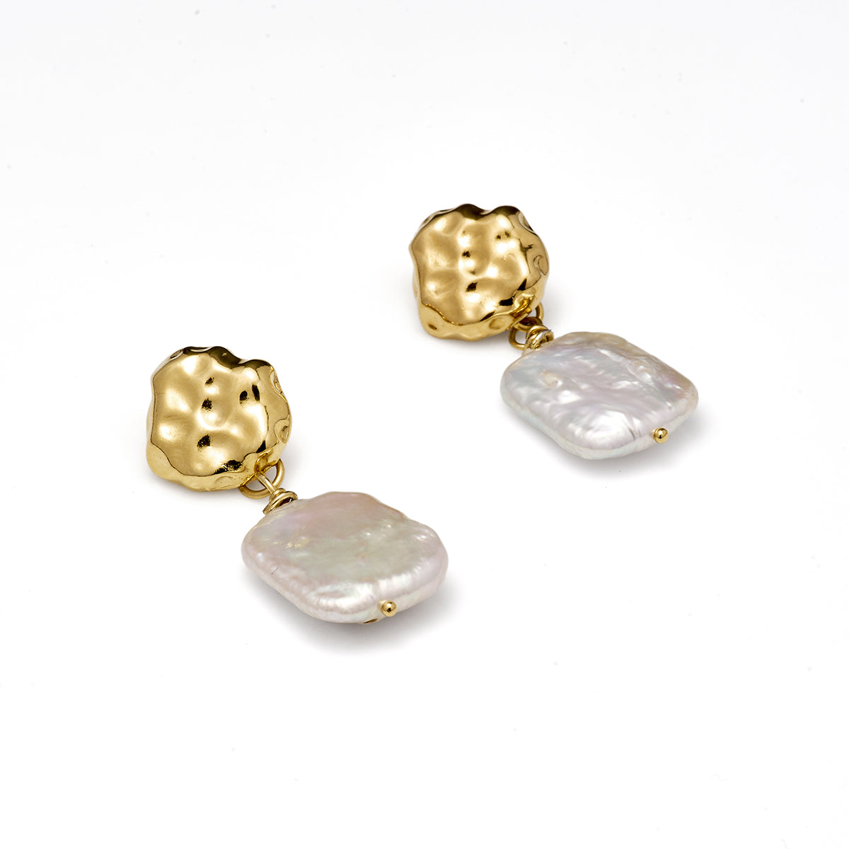 Aretes "Única" Perlas