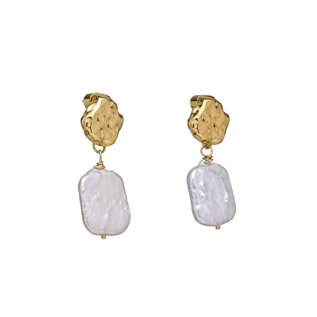 Aretes "Única" Perlas