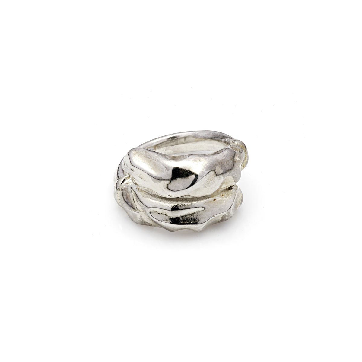 La imperfecta 925 sterling silver chunky ring - symbolic jewelry