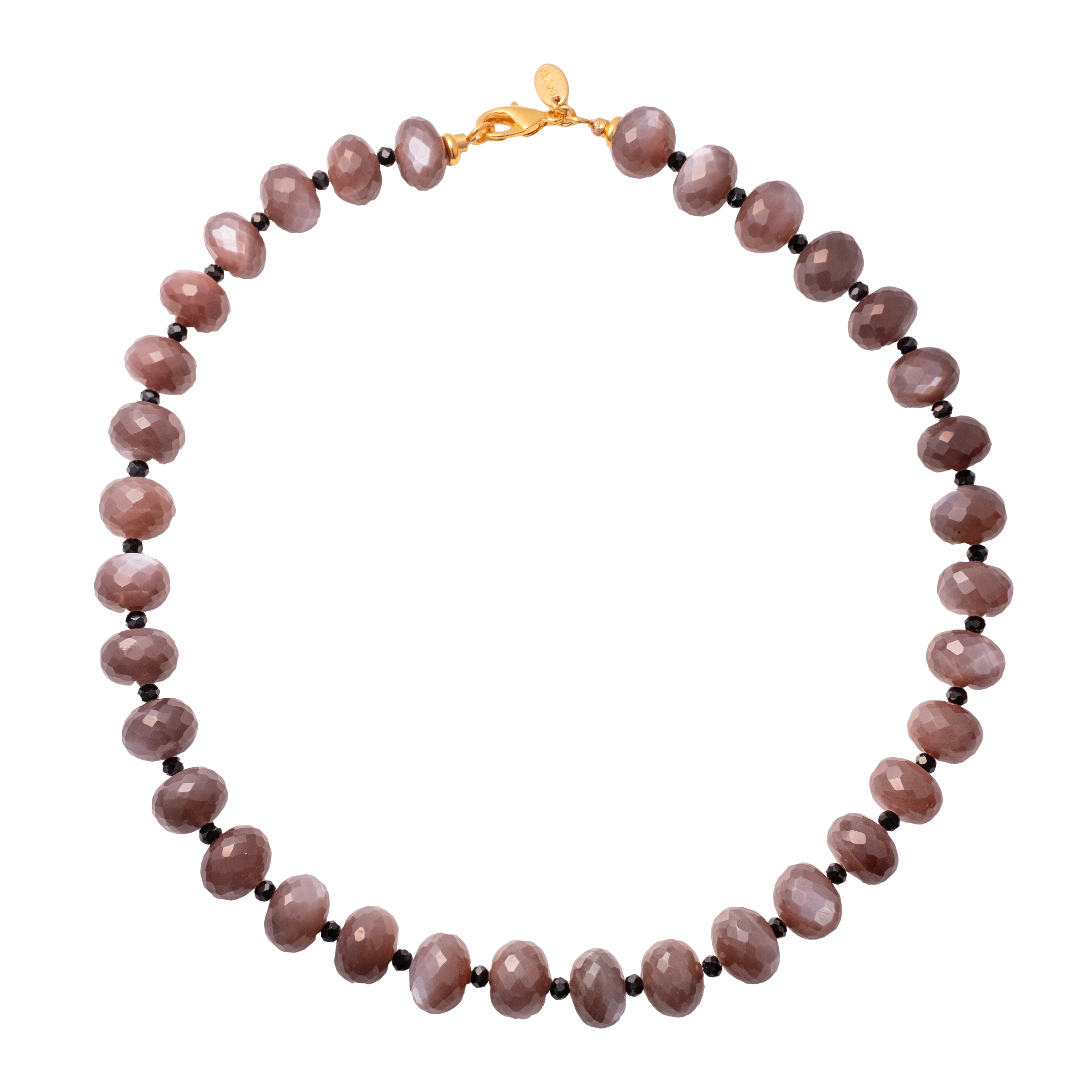 Collar Piedra Luna y Espinela