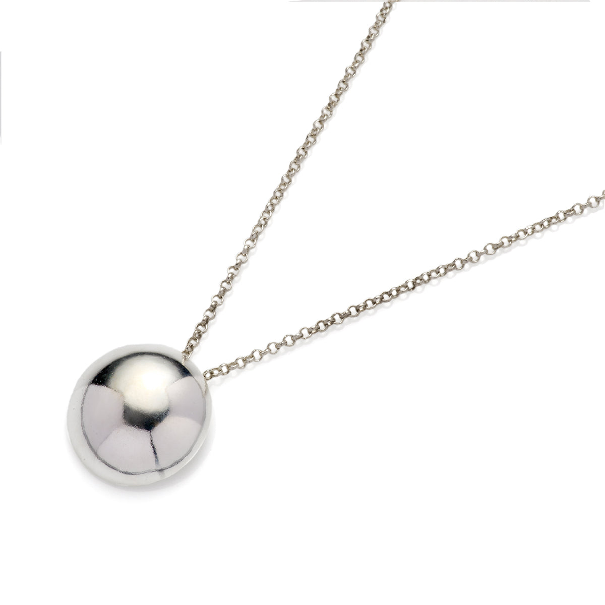 Collar "Espejo" Plateado