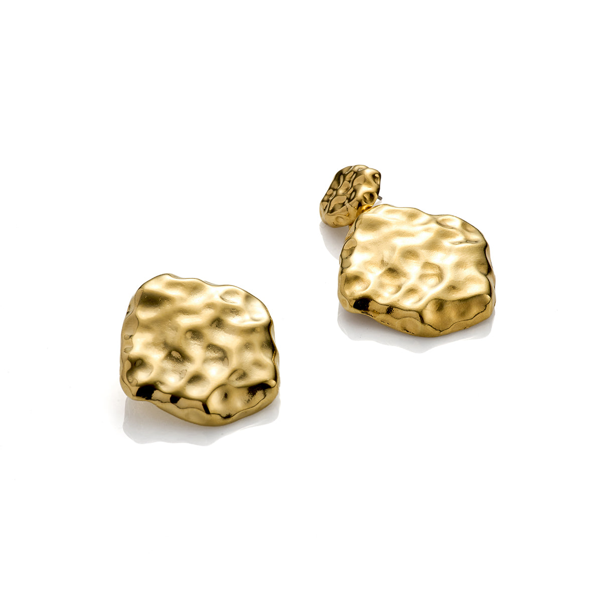 Aretes "La Imperfecta" Dorados