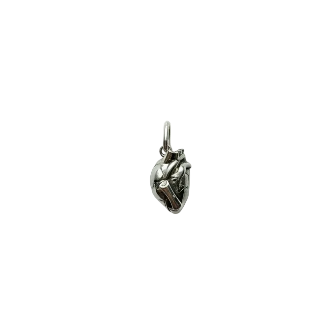 Dije plata guardiana de la autenticidad corazon