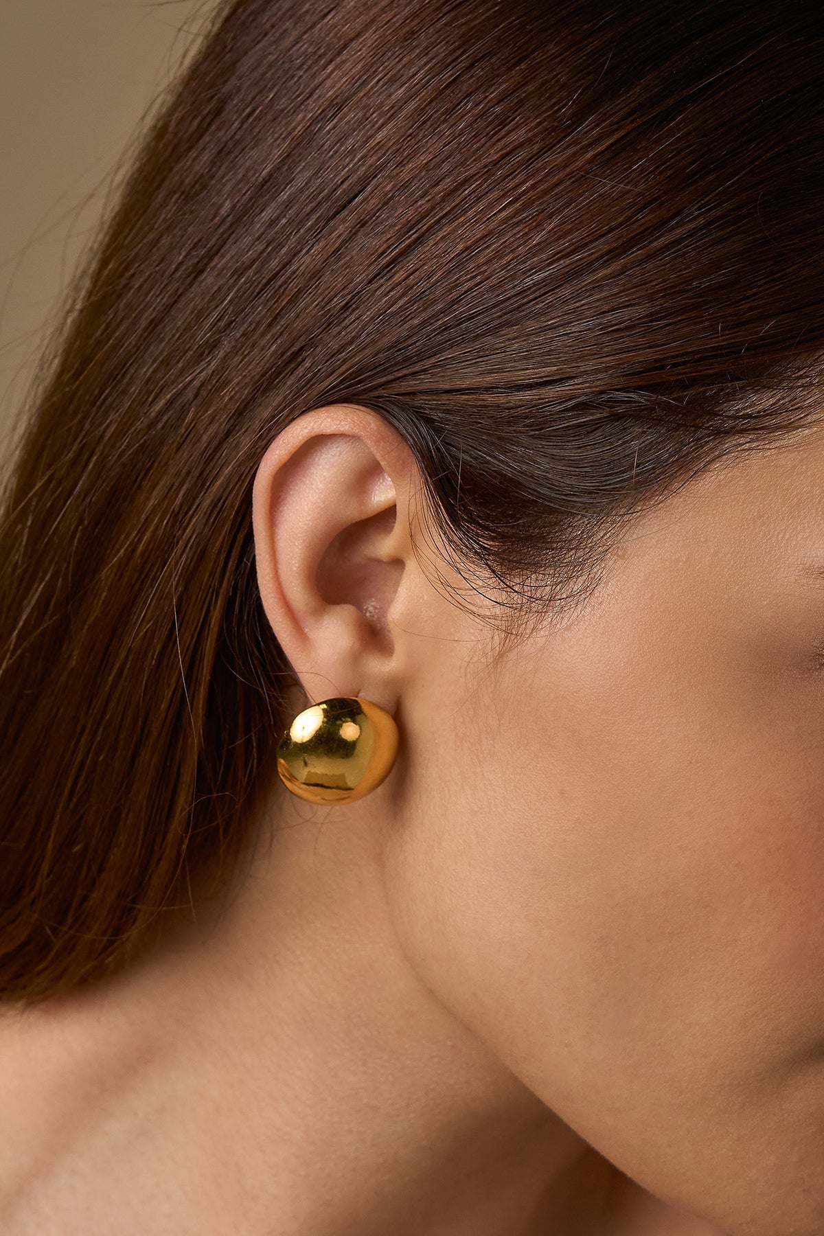 Aretes "Espejo" Dorados