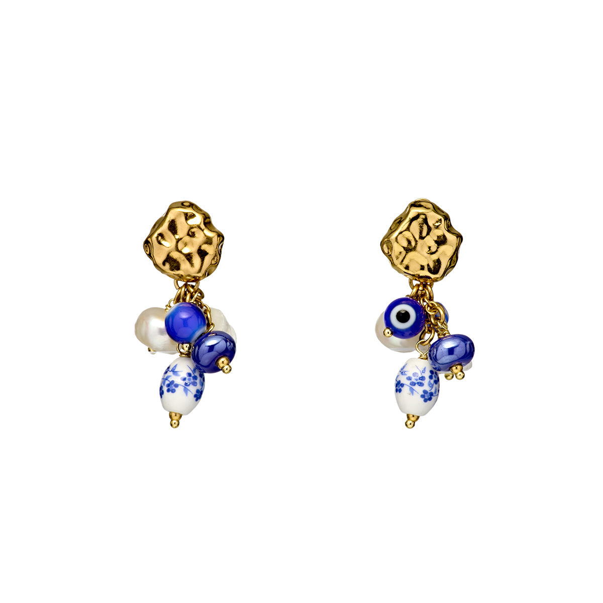 Aretes "Amuleto Azul"
