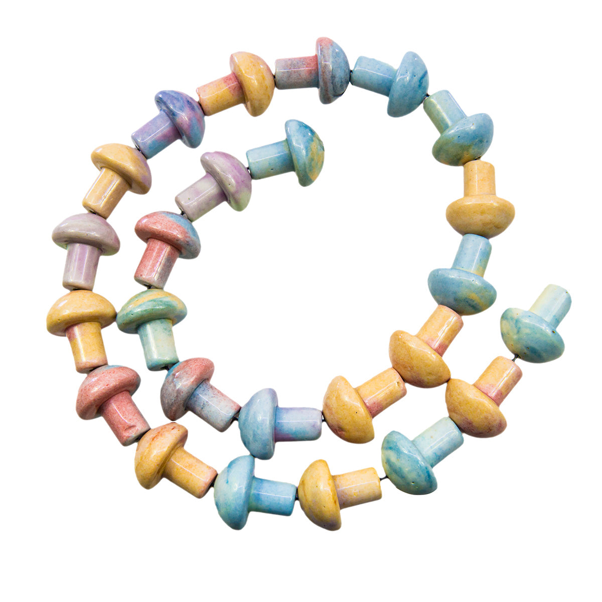 Collar Largo "Tesoros Sueltos" Multicharm Dorado