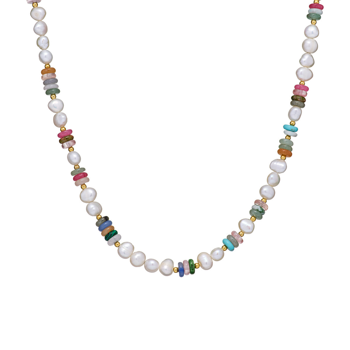 Collar "Multifasética" Perlas