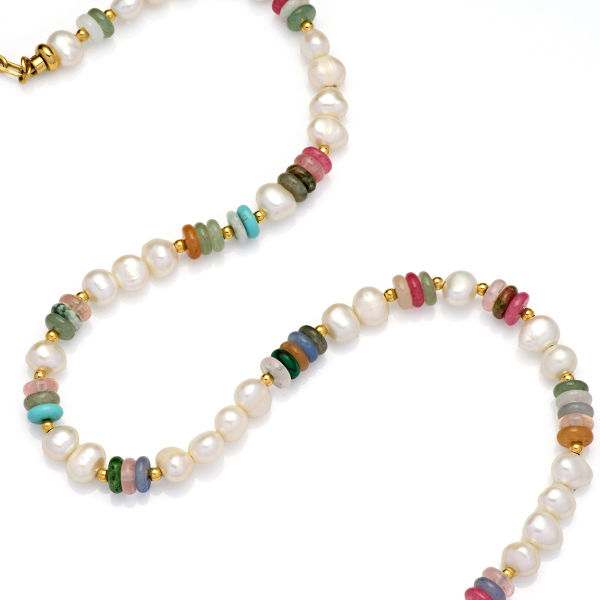 Collar "Multifasética" Perlas