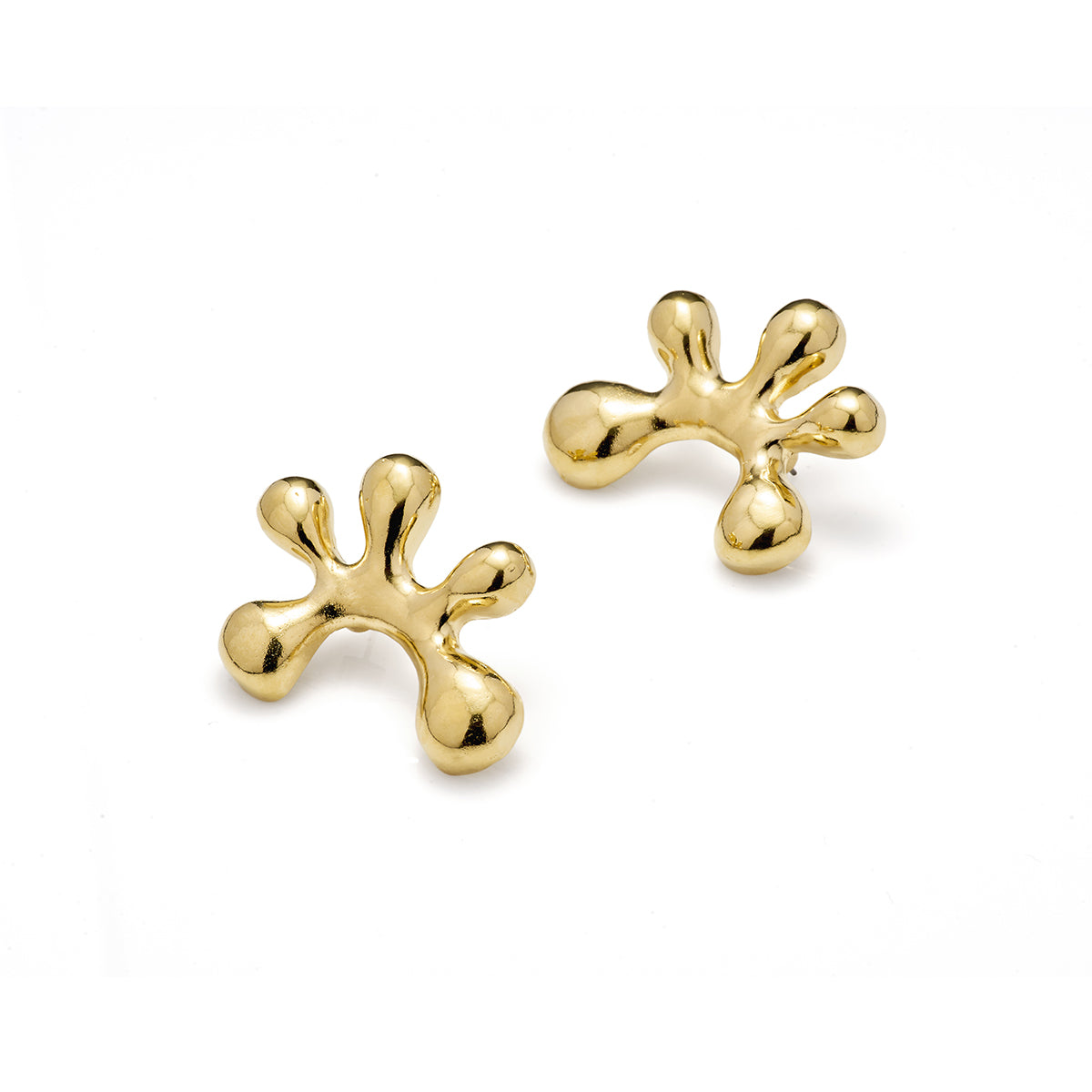 Aretes "Explosión" Dorados