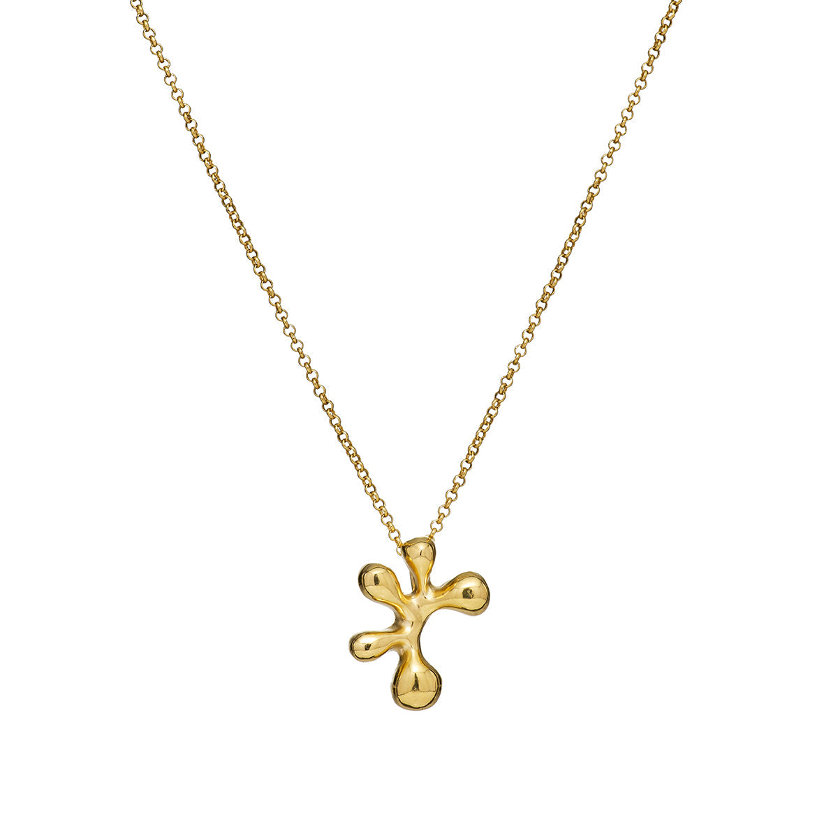 Collar "Explosión" Dorado