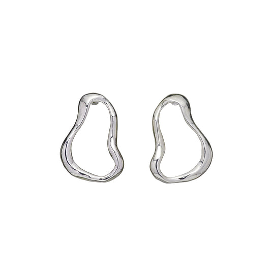 Alma Aretes Plateados