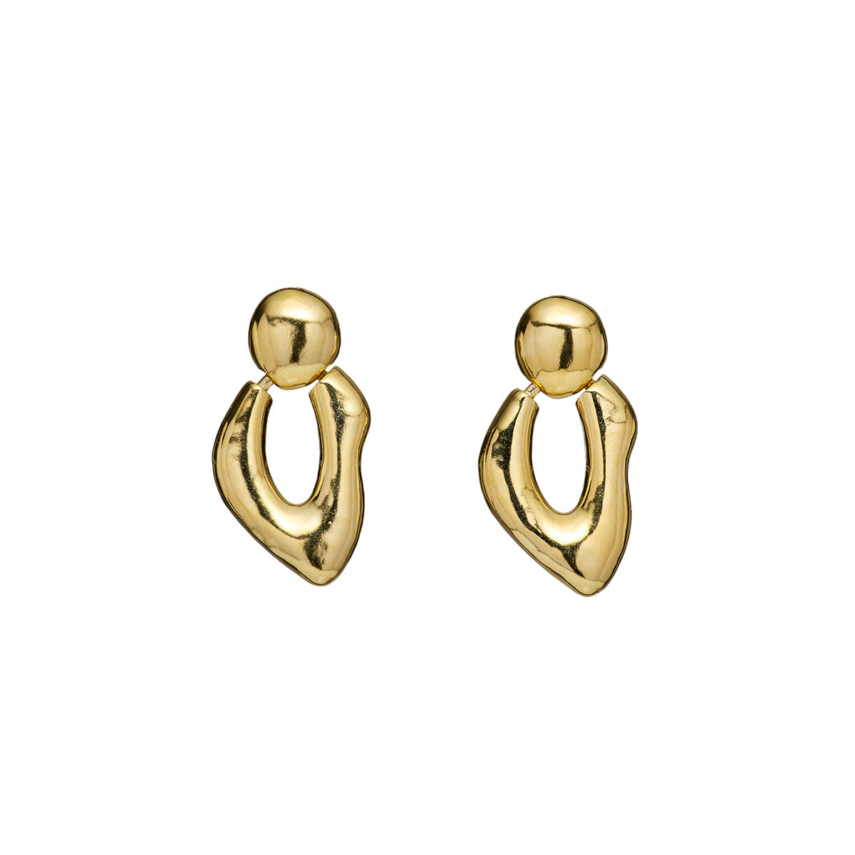 Aretes "Regreso" Dorados