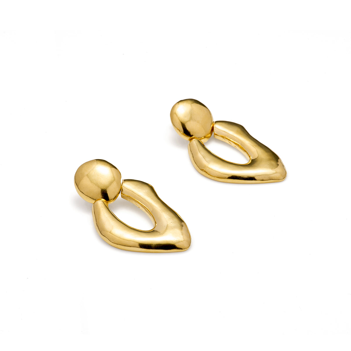 Aretes "Regreso" Dorados