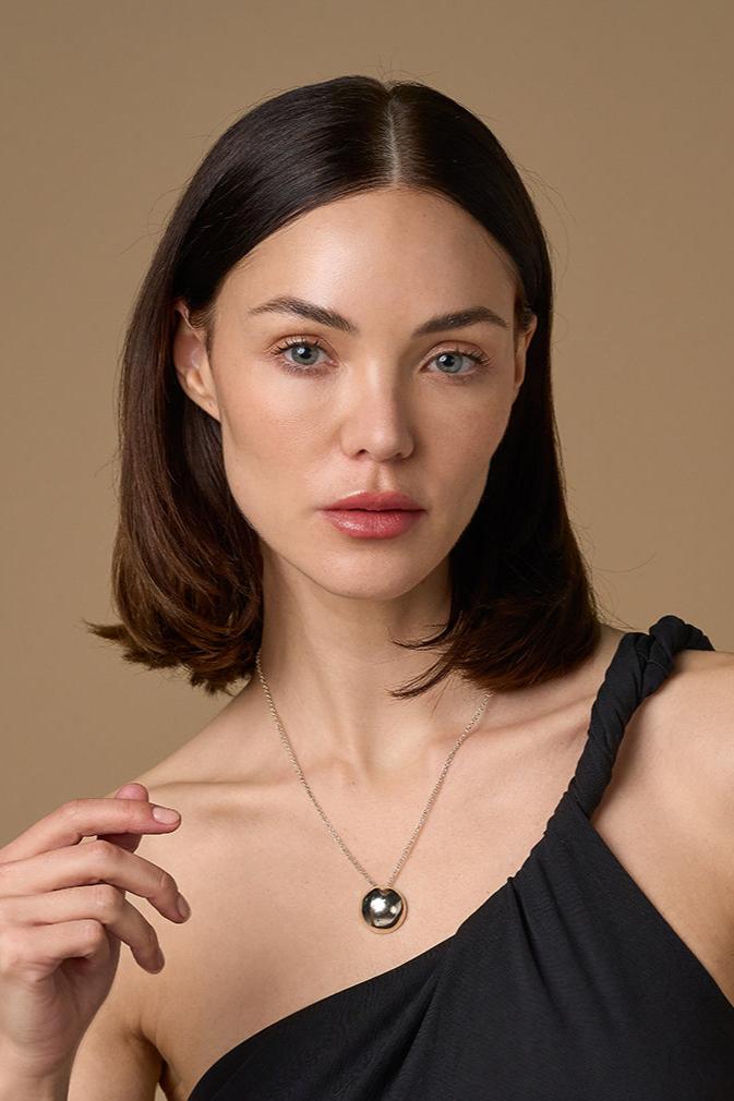 Collar "Espejo" Plateado