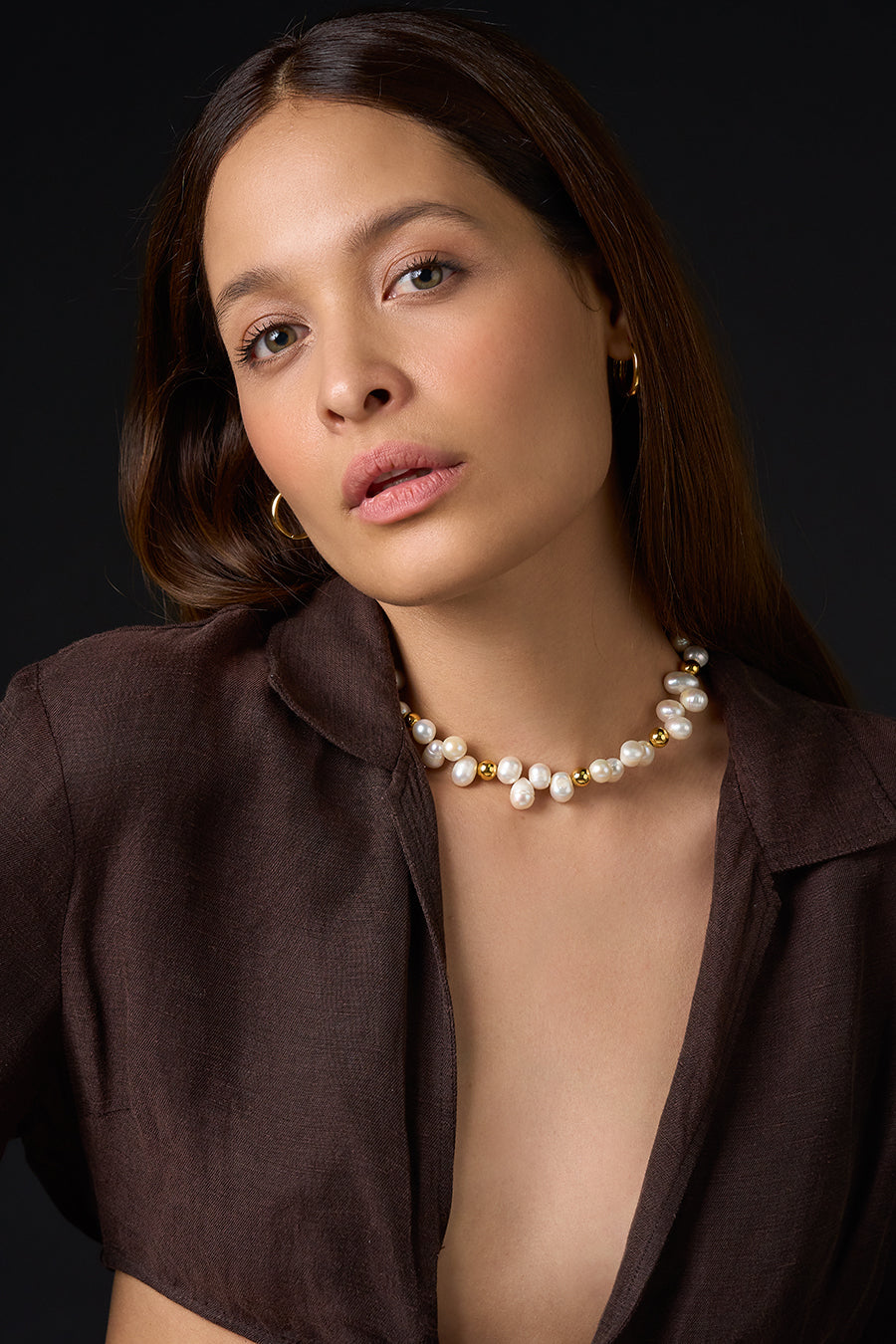 Choker "Desvío Sagrado" Perlas