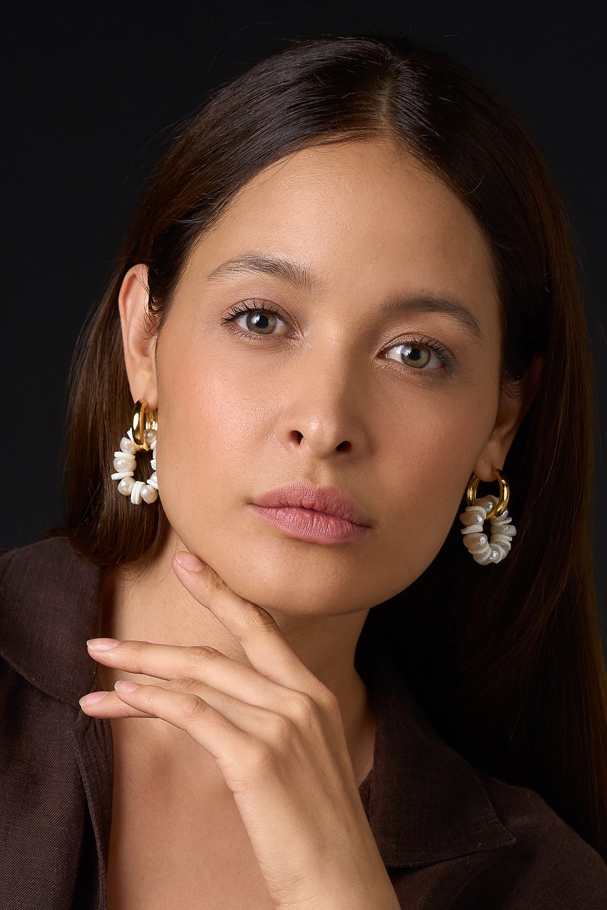 Aretes "Múltiple" Perlas