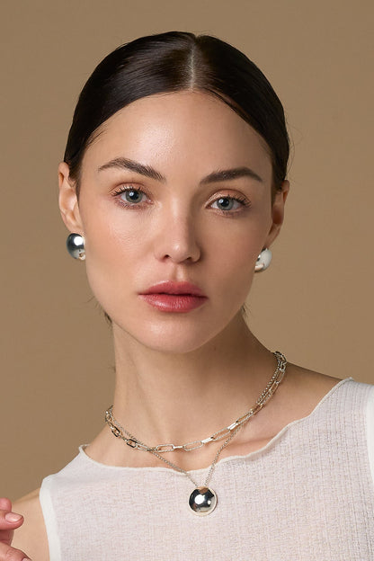 Antonella Collar Plateado