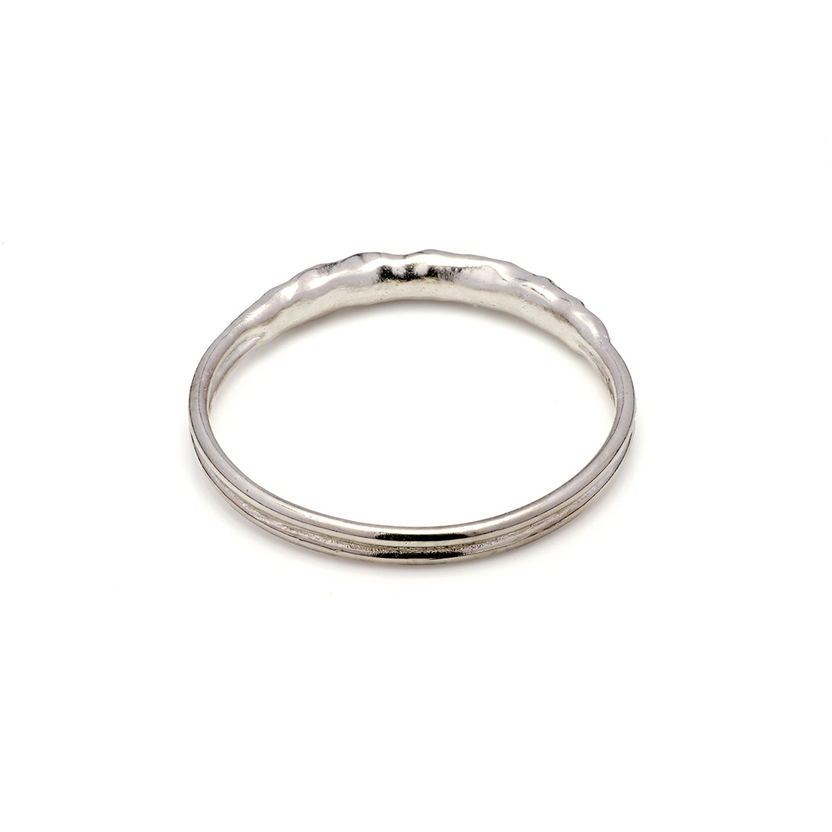 Pulsera "Huella" Plateada