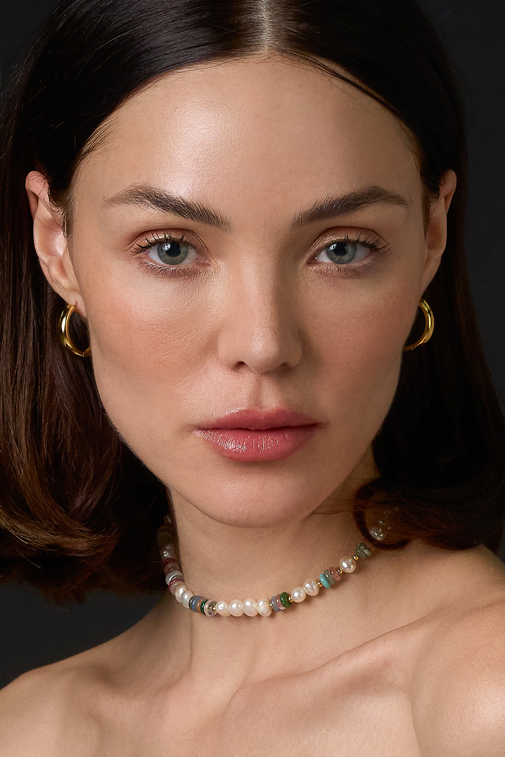 Collar "Multifasética" Perlas