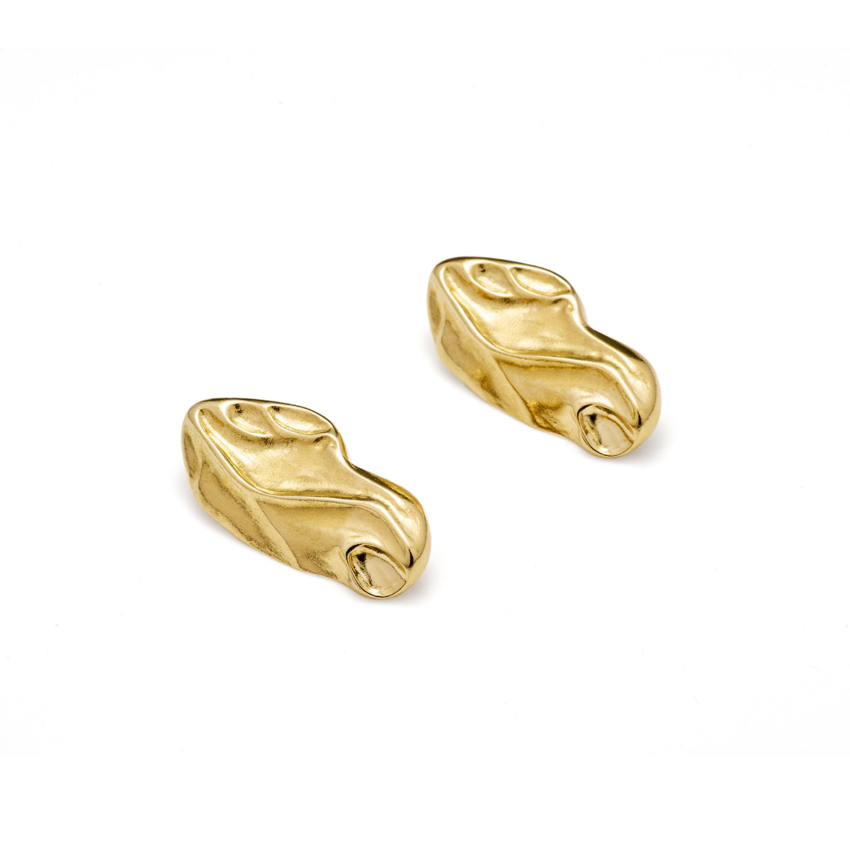 Ágata Aretes Dorados