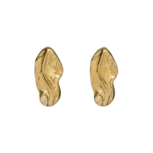 Ágata Aretes Dorados