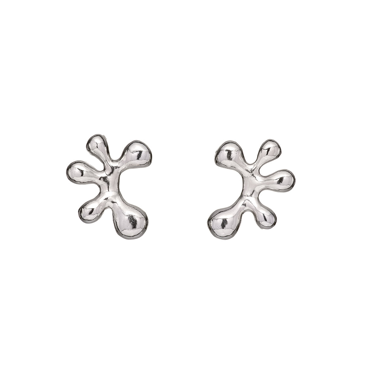 Tama Silver Aretes
