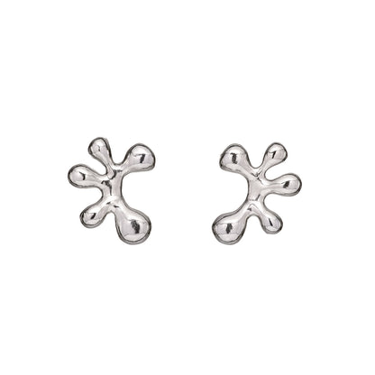 Tama Silver Aretes