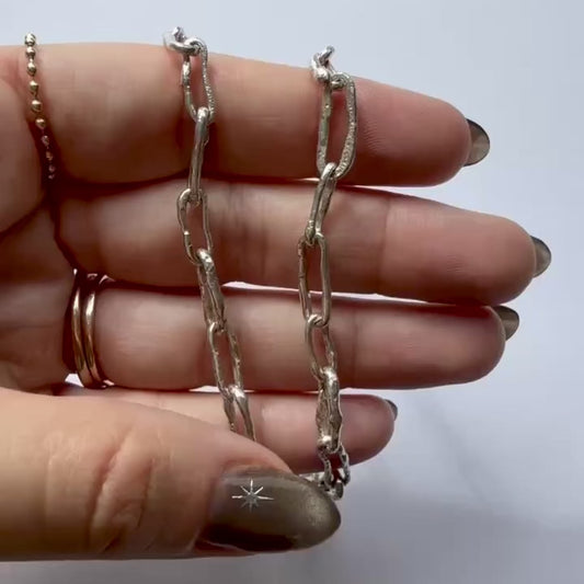 Collar La imperfecta Plata .925